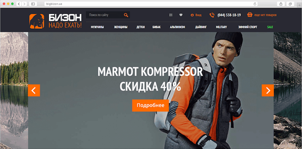 Интернет-магазин «Бизон»