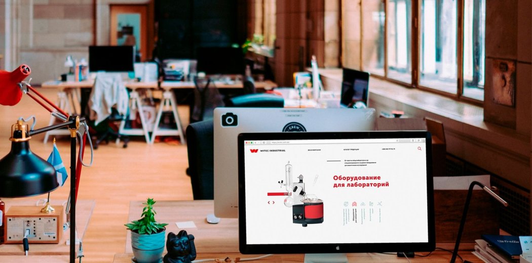 П'ята версія сайту компанії «Вітек-Індастріал»