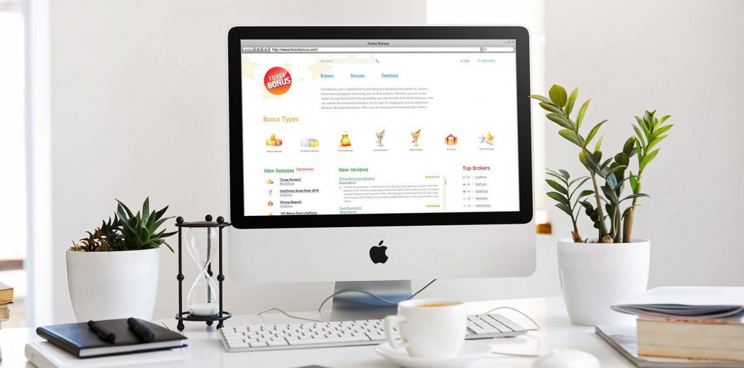 Сайт проекту «Forex Bonus»