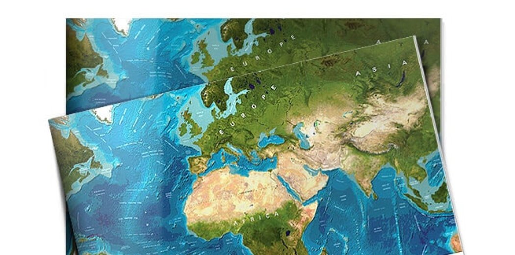 Презентаційний буклет і рекламний блок компанії «Global Ocean Link»